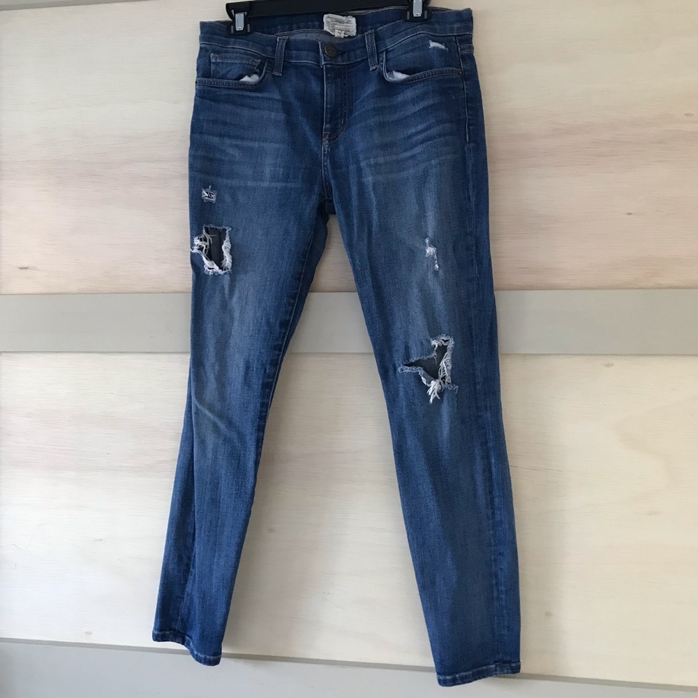 Current/Elliott distressed jeans
